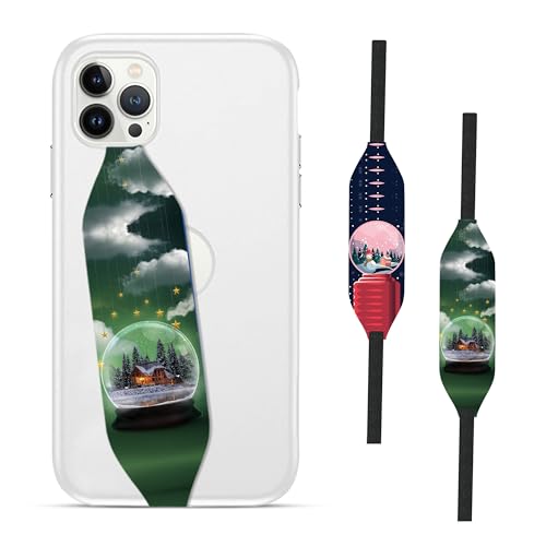 Christmas composition with xmas scene in snow globe Strap Loop - Switch Bands