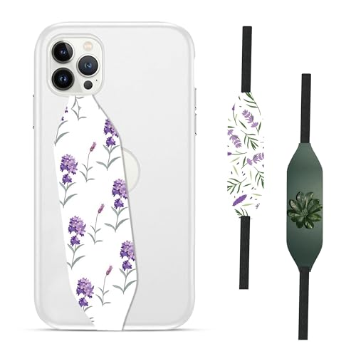Lavender flowers Phone Grip Holder - Switch Bands
