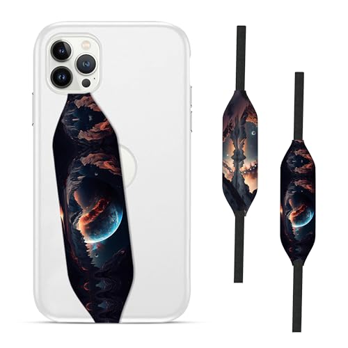Cosmic and Ice Planet  Phone Grip Holder - Switch Bands