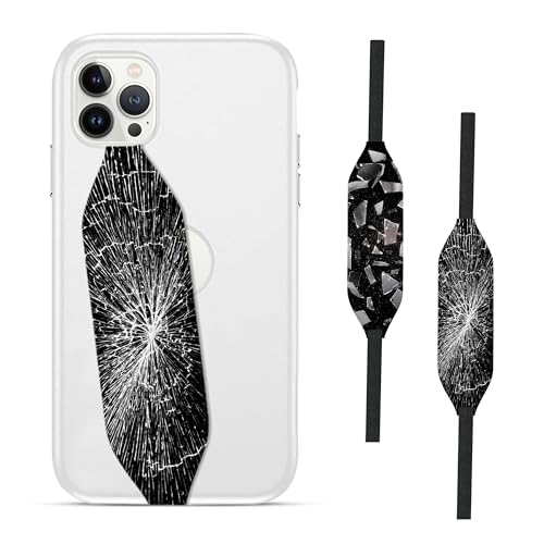 broken glass Phone Grip Holder - Switch Bands
