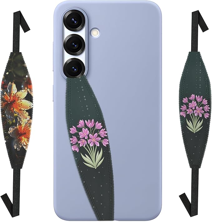 Universal Phone Grip Strap - Enamel Fly Me To The Moon