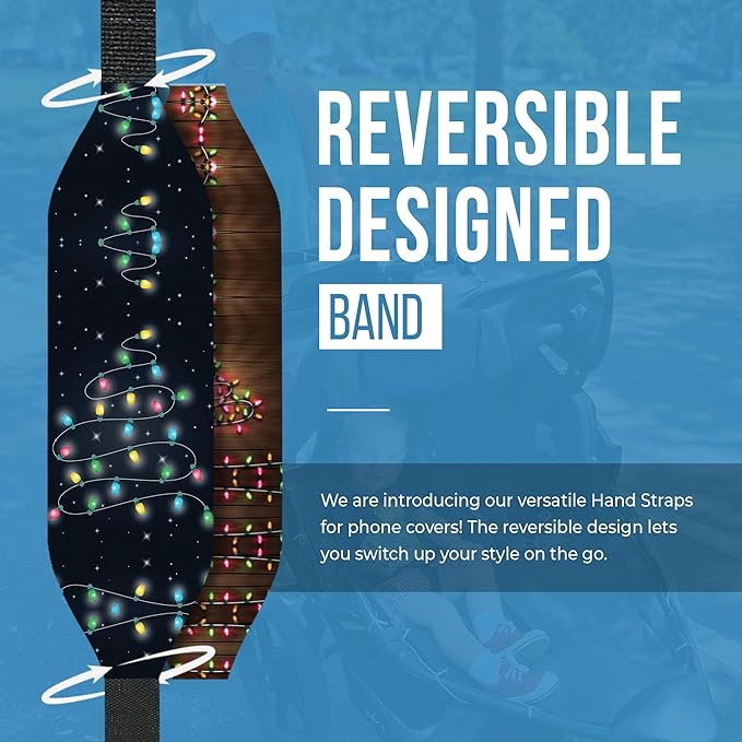 Christmas Lights Reversible Designed Band - Switch Bands