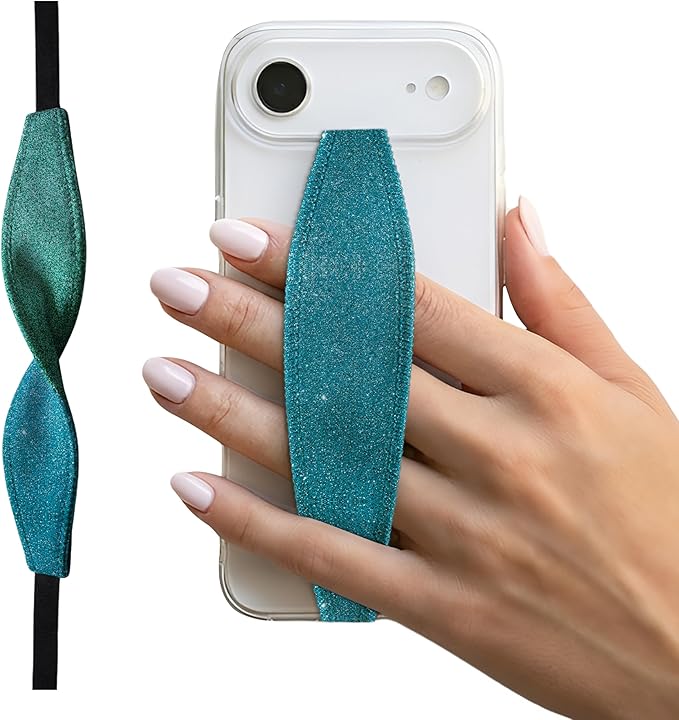Universal Phone Grip Strap - Tidepool Rave Confetti