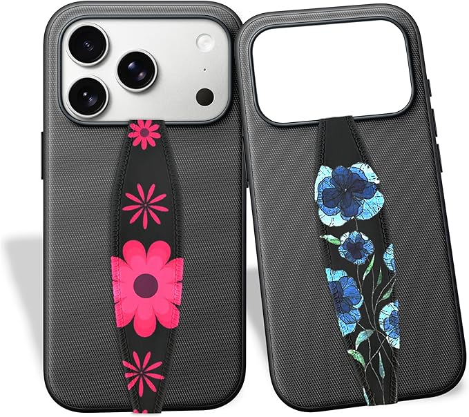 Universal Phone Grip Strap - Flowers