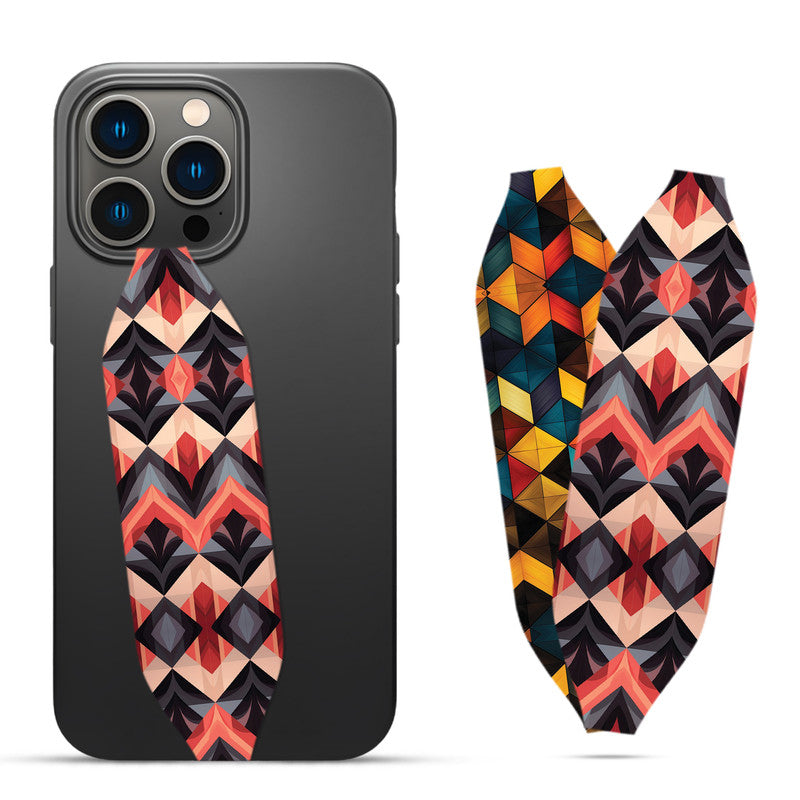 Diagonal line pattern perfect for background Phone Case With Strap - Switch Bands