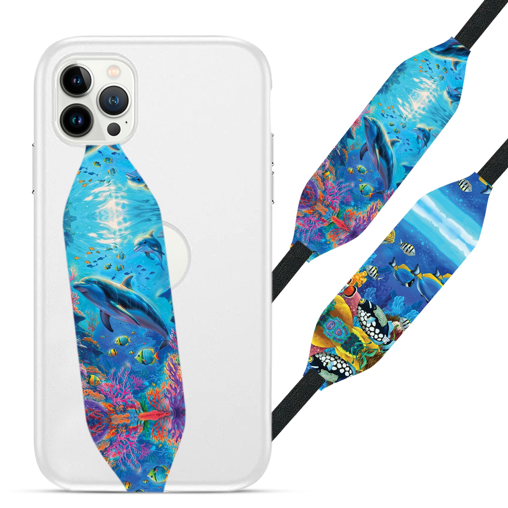 Under Sea pattern Strap For Phone  - Switch Bands