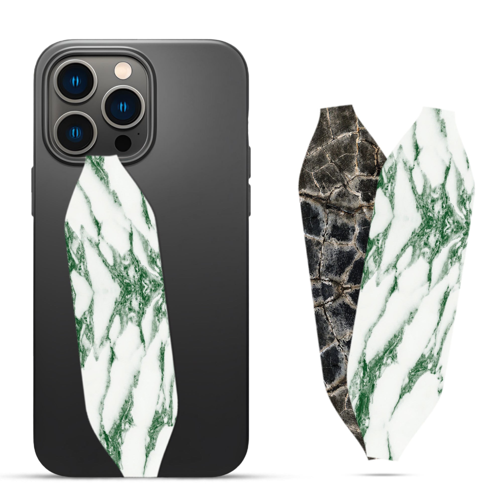 Moyishi Light Green Pattern Phone grip strap - Switch Bands