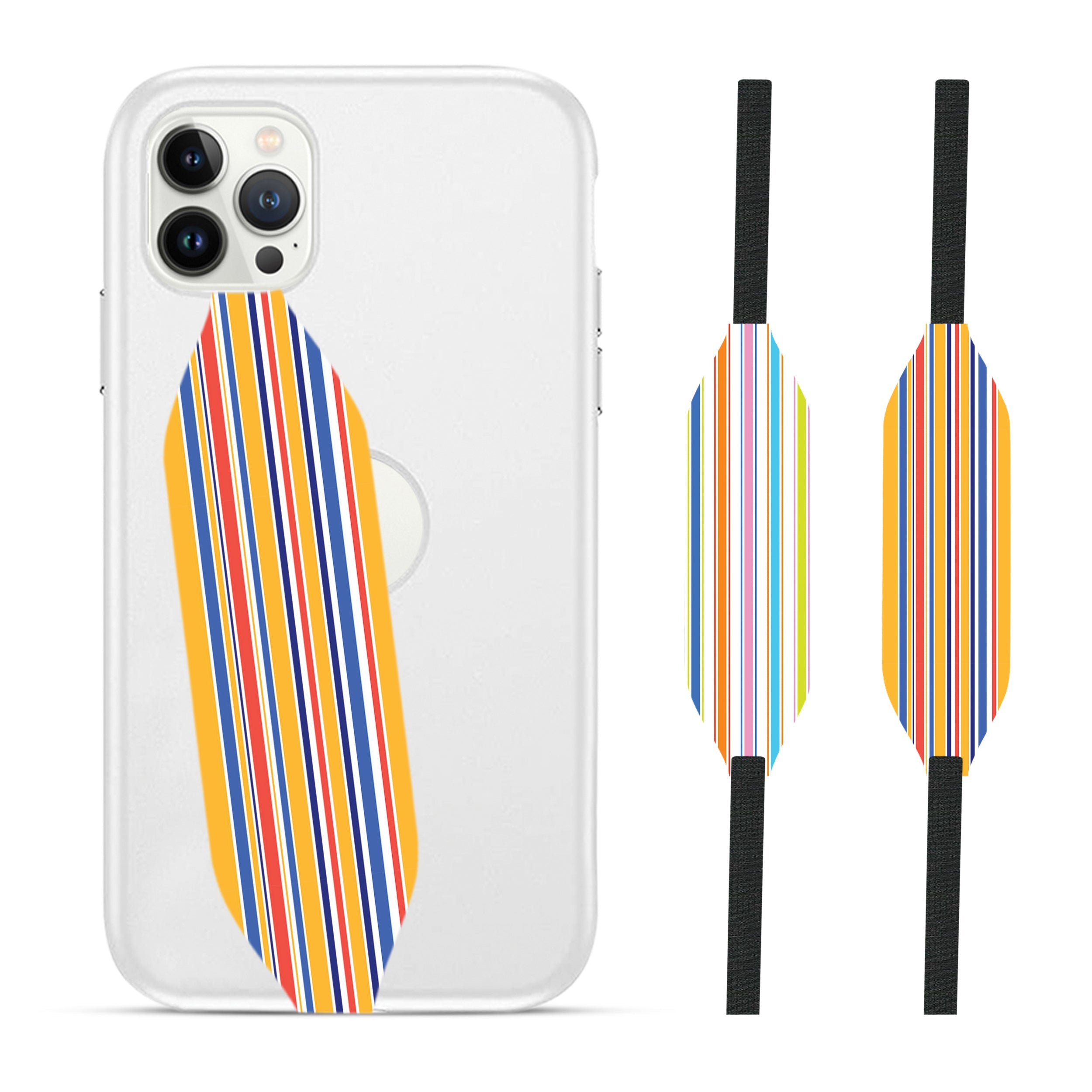 Brush Stripes Pattern Cell Phone Strap - Switch Bands
