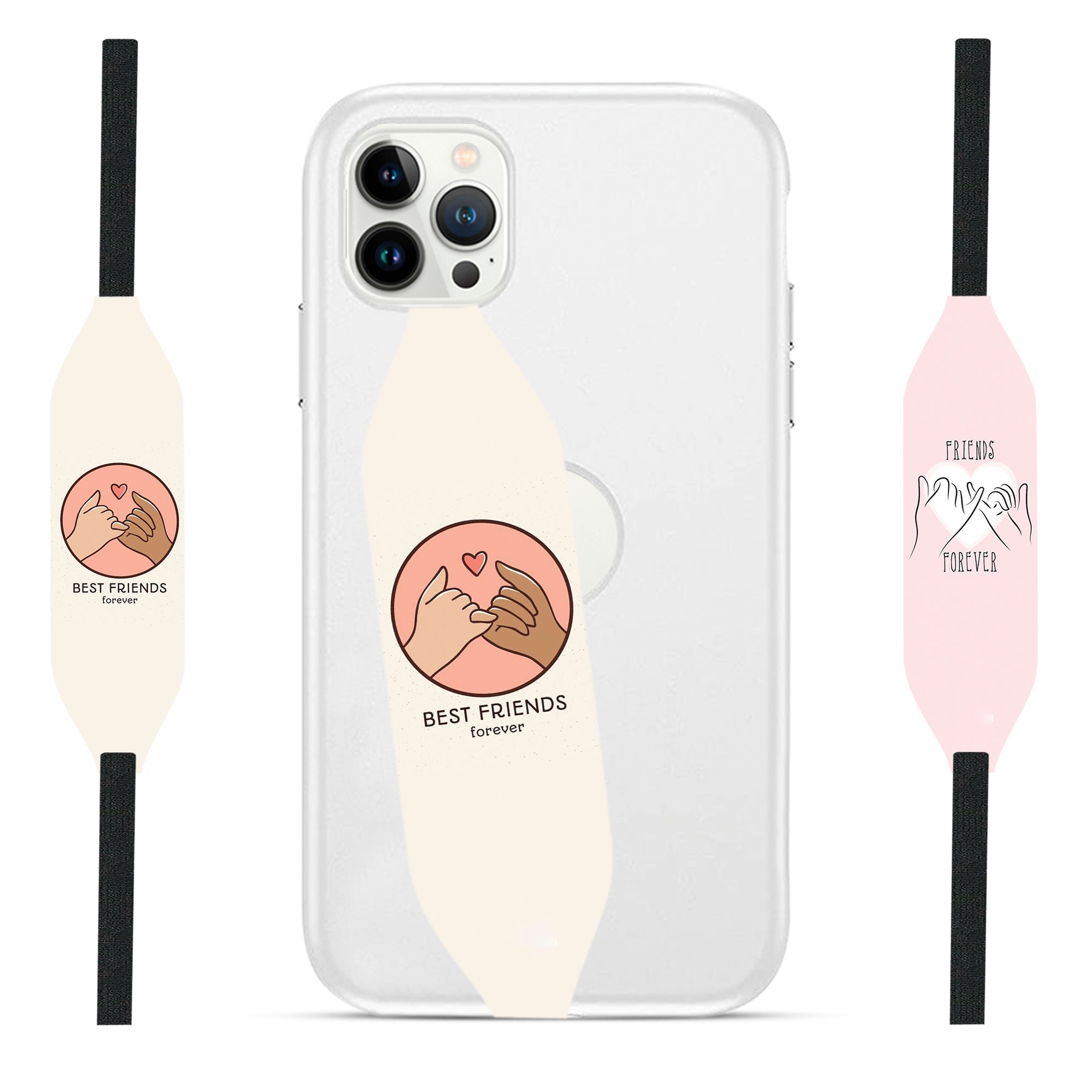 Best Friends Forever iPhone Case with Strap - Switch Bands