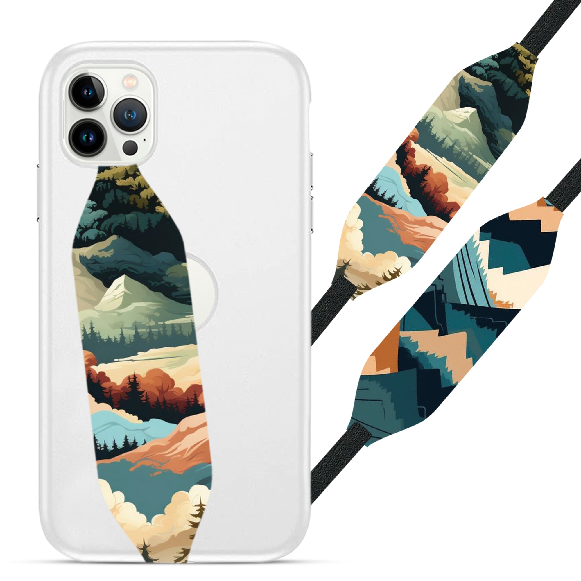 Mountain Art iPhone Case Strap - Switch Bands