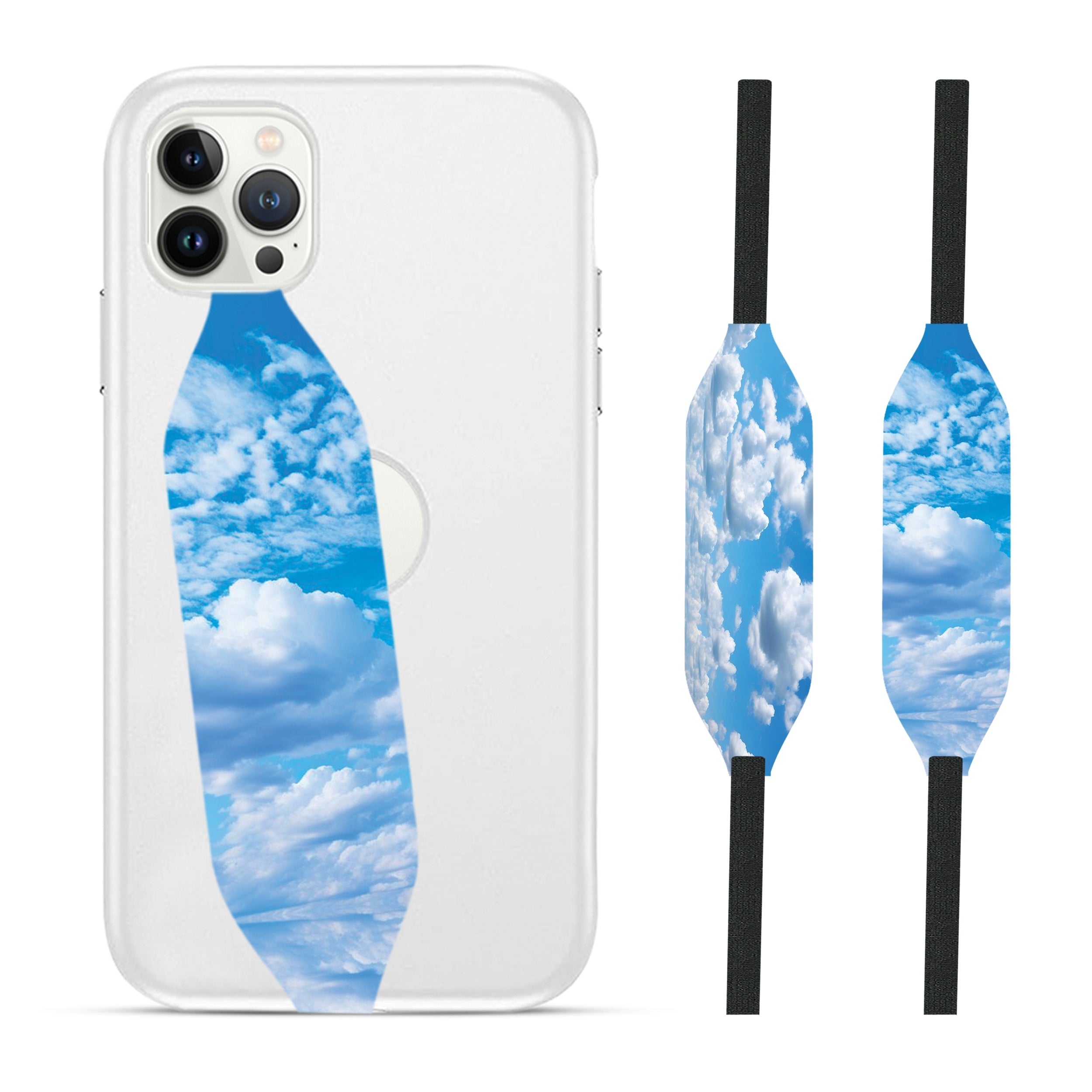 cloudy skies Cell Phone Strap - Switch Bands