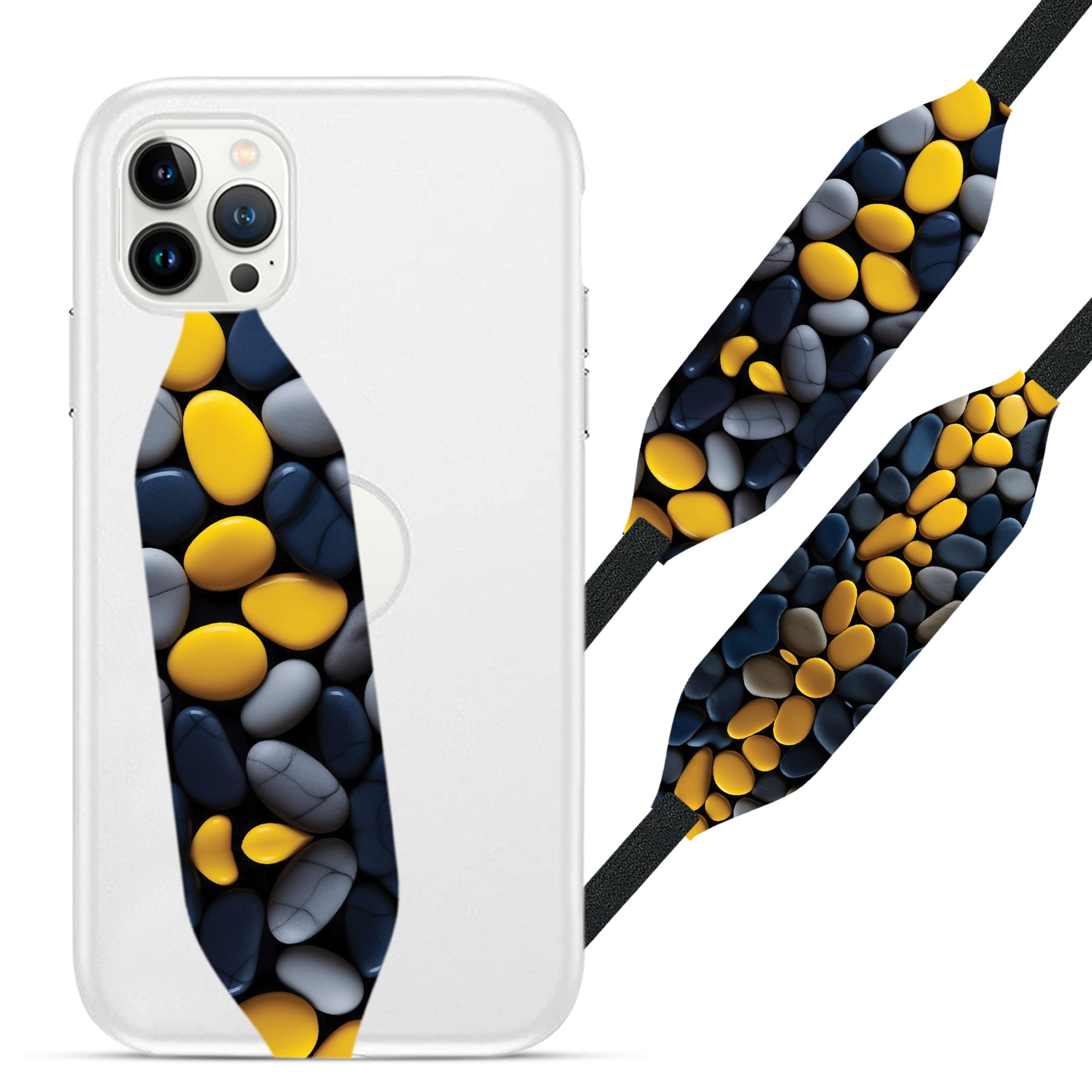 Cobble stone design Phone Grip strap - Switch Bands