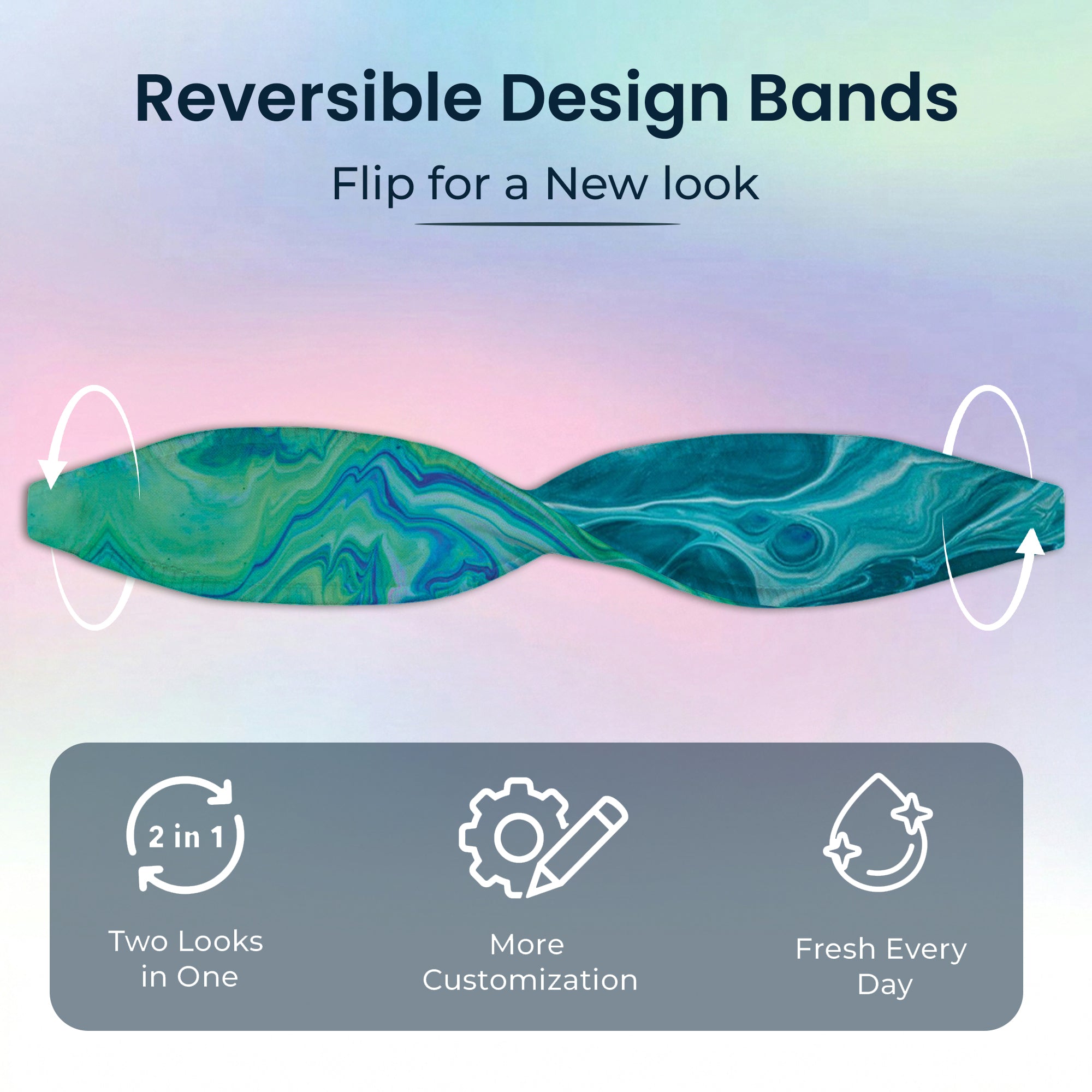 Ripple Opal Phone Grip Strap | Adhesive-Free | Switchbands