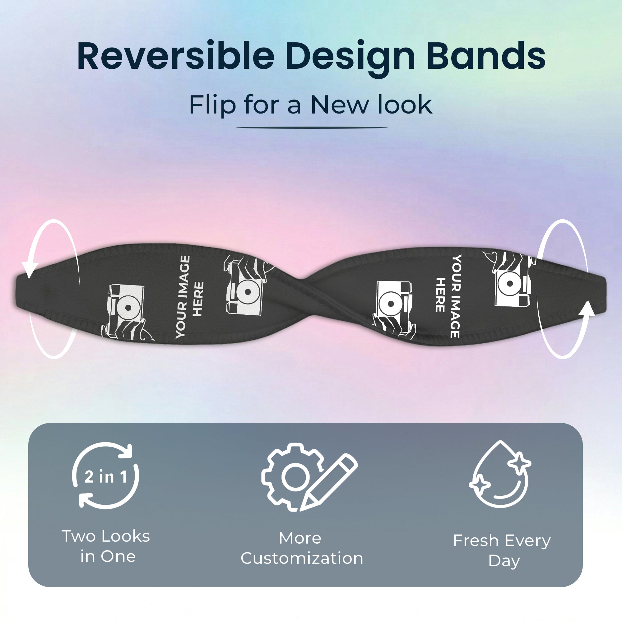 Colors Custom Phone Grip Strap | Adhesive-Free | Switchbands
