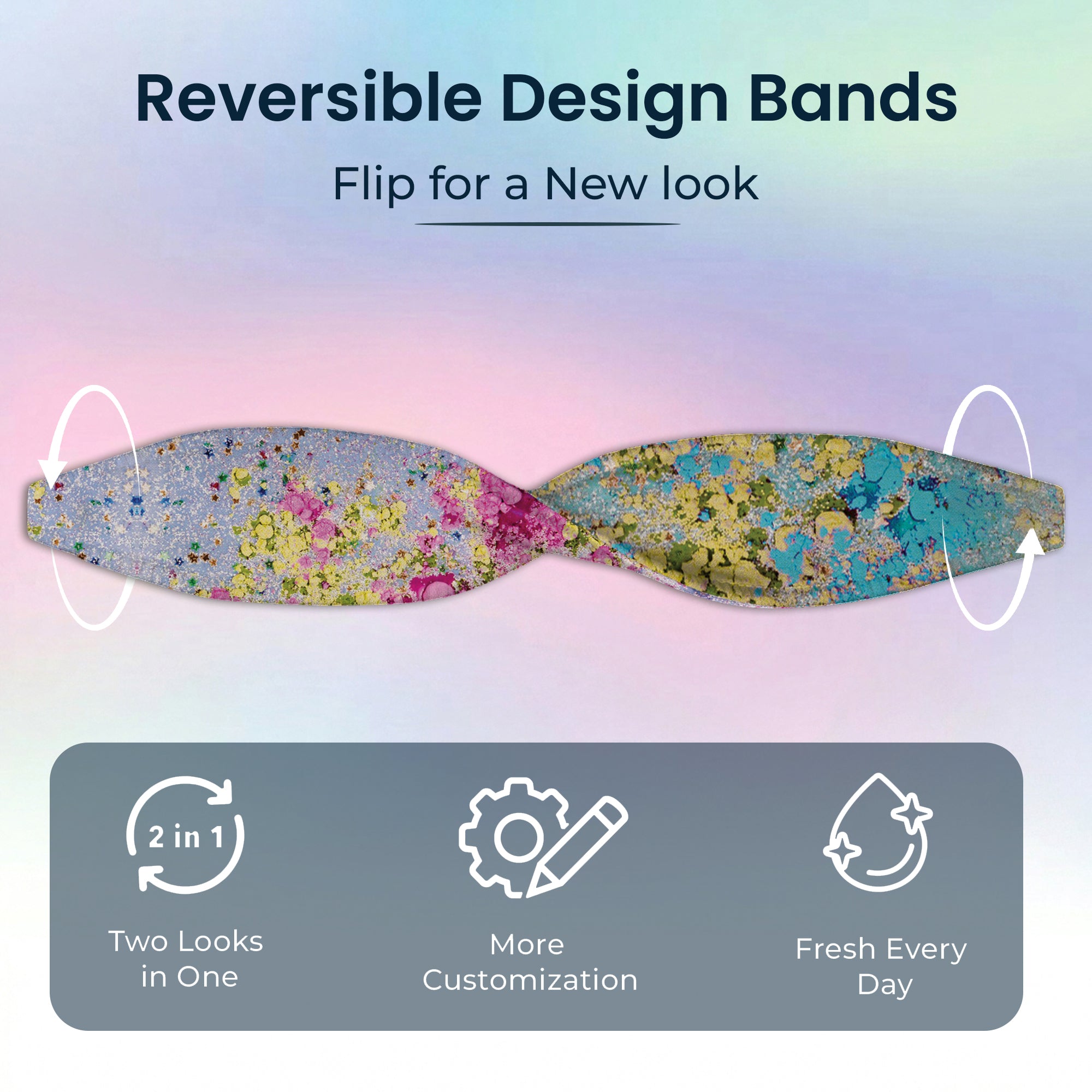 Glided Glam Phone Grip Strap | Adhesive-Free | Switchbands