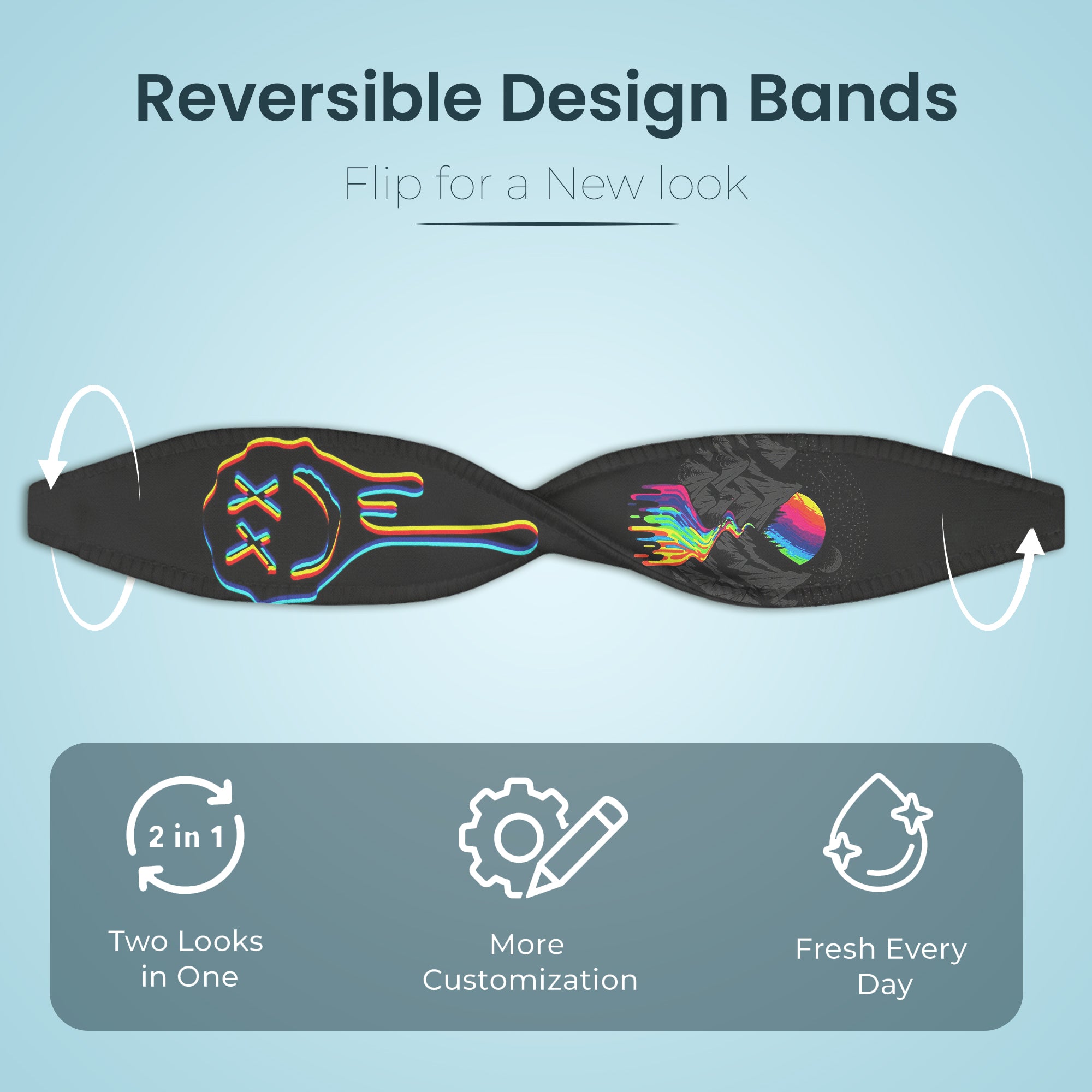 Colorful Chronicles Phone Grip Strap | Adhesive-Free | Switchbands