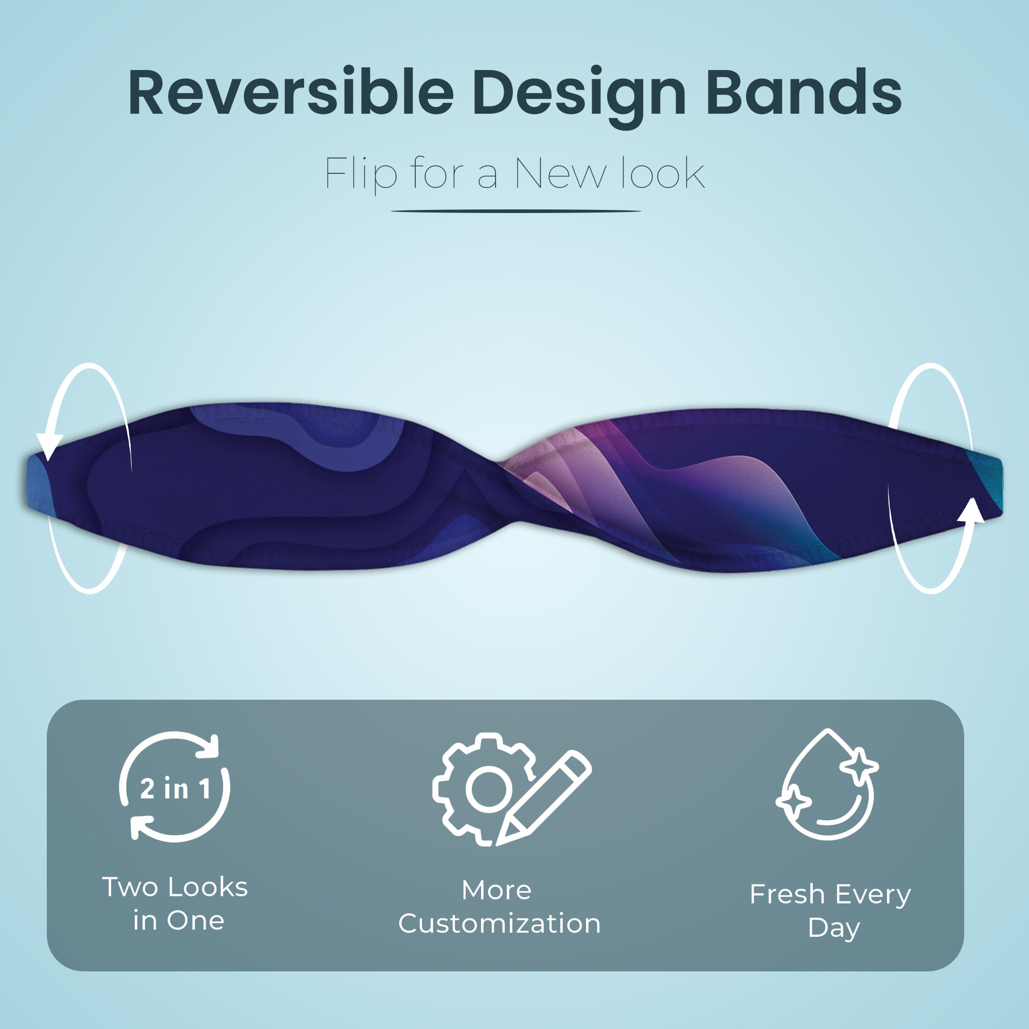 Gradient Glow Phone Grip Strap | Adhesive-Free | Switchbands