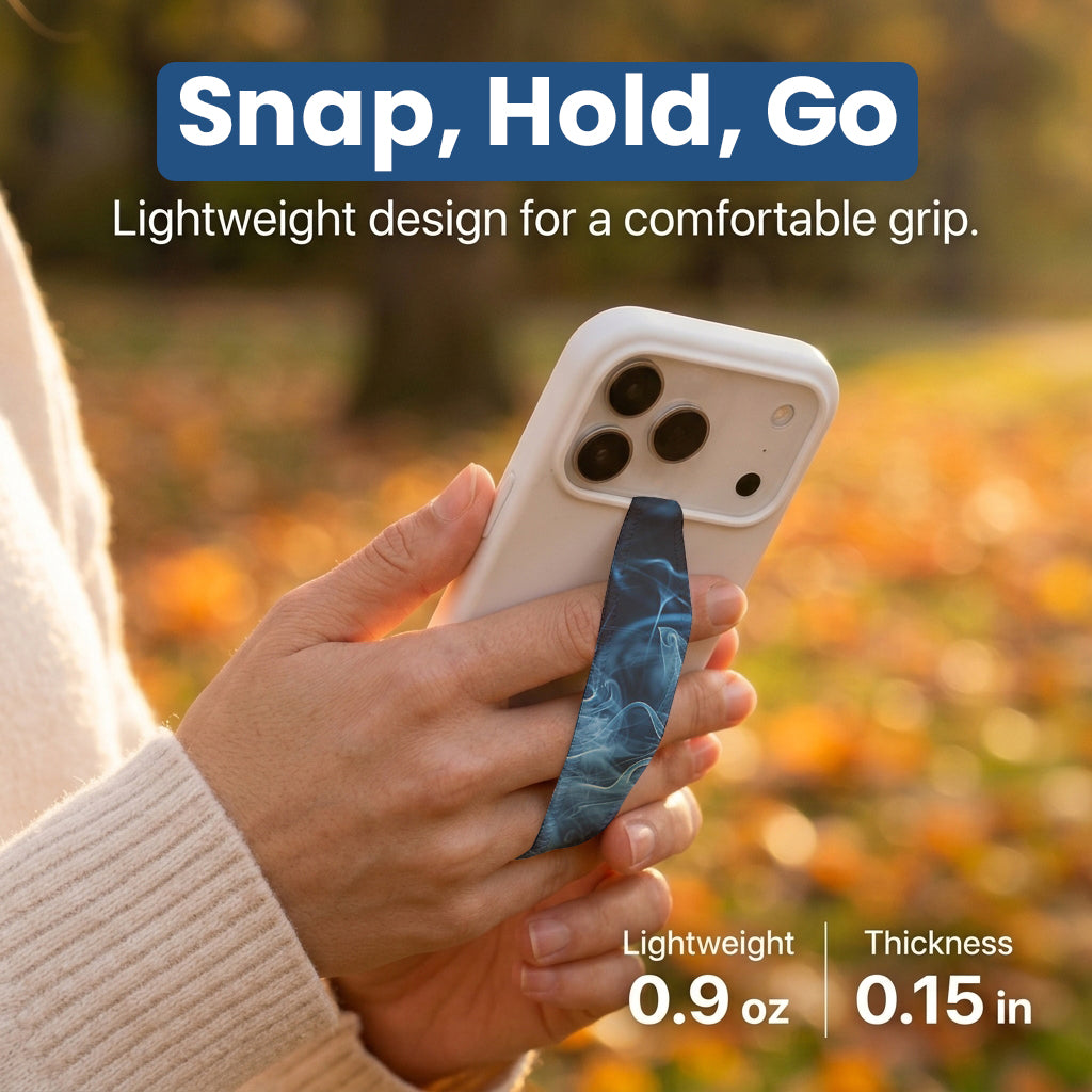 Verdant Vortex Phone Grip Strap | Adhesive-Free | Switchbands
