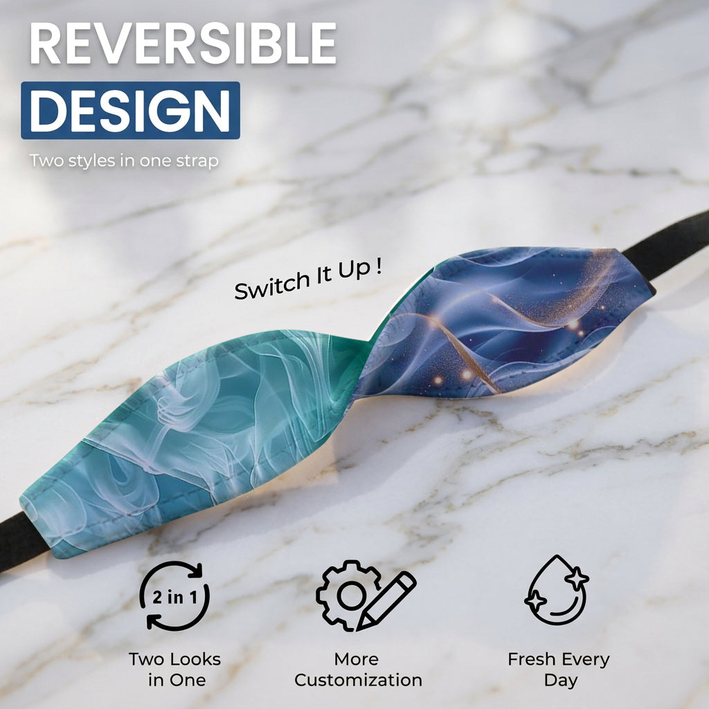 Emerald Whirlwind Phone Grip Strap | Adhesive-Free | Switchbands