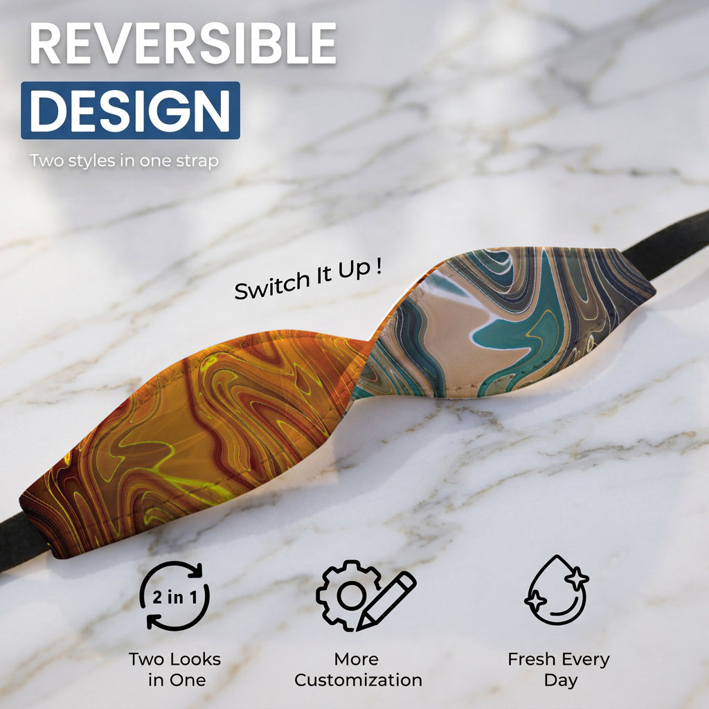Oil Agate Phone Grip Strap | Adhesive-Free | Switchbands