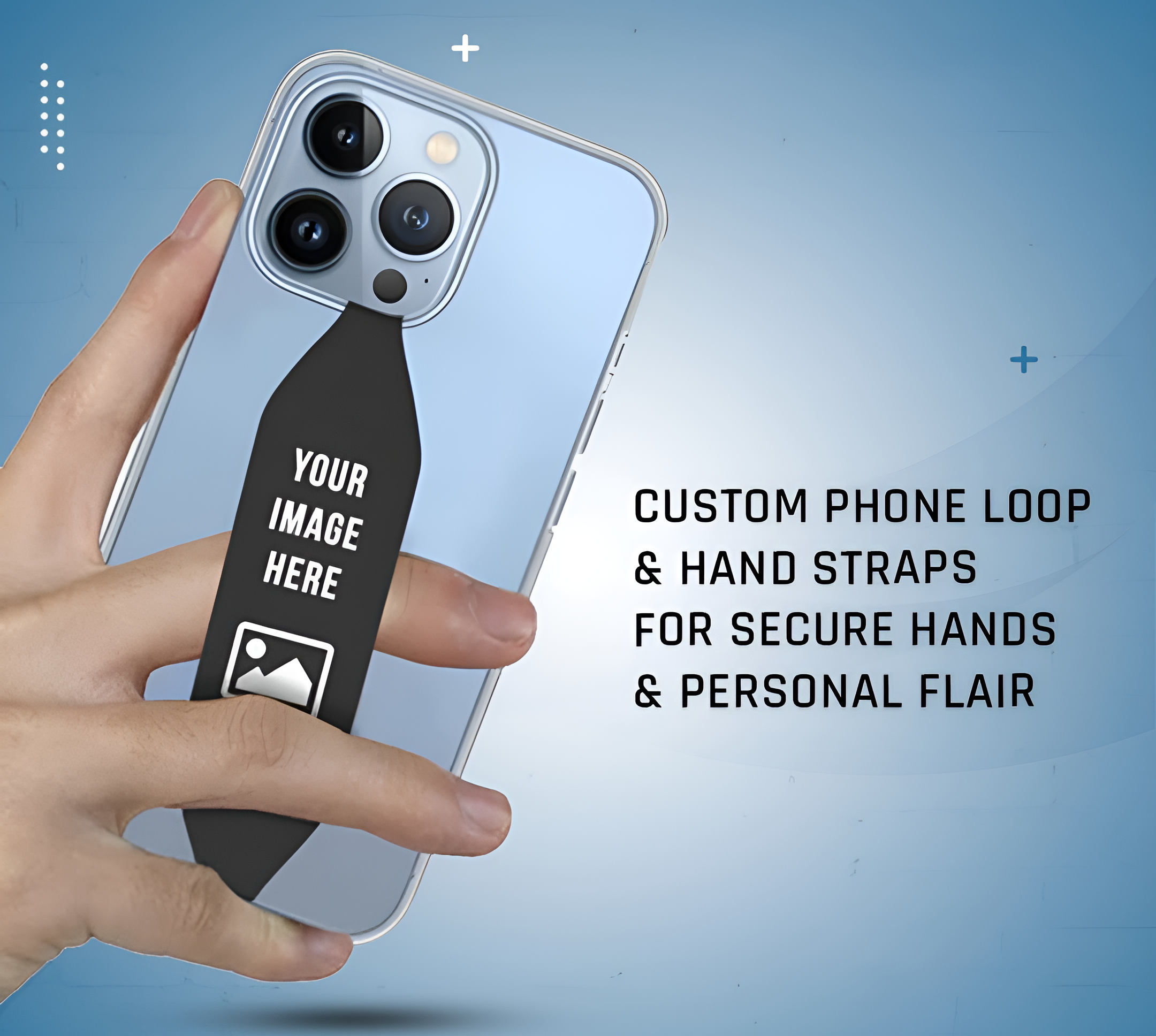 Add Your Image on your Phone loop And Hand Strap - Switch Bands