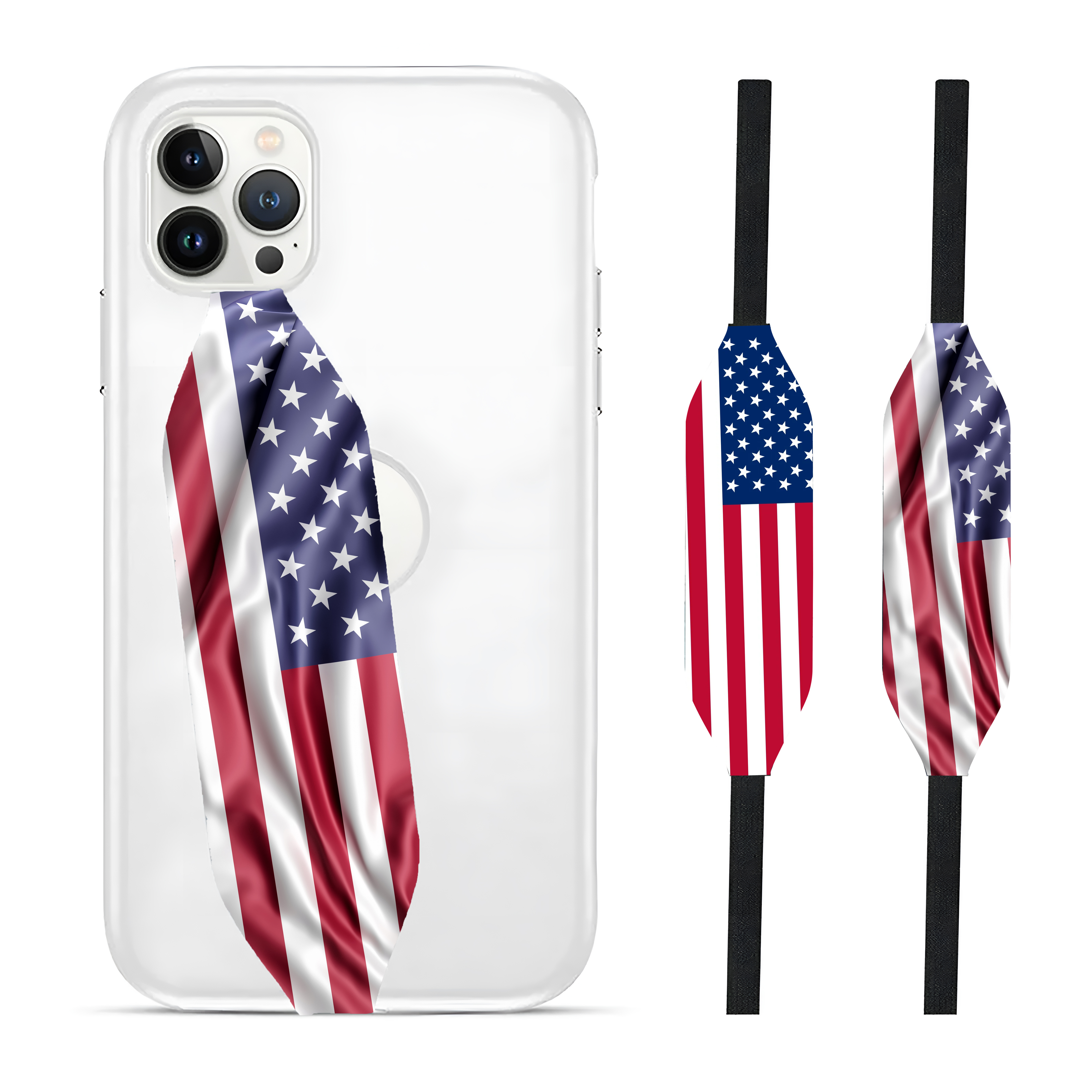 Universal Phone Grip Strap - patriot