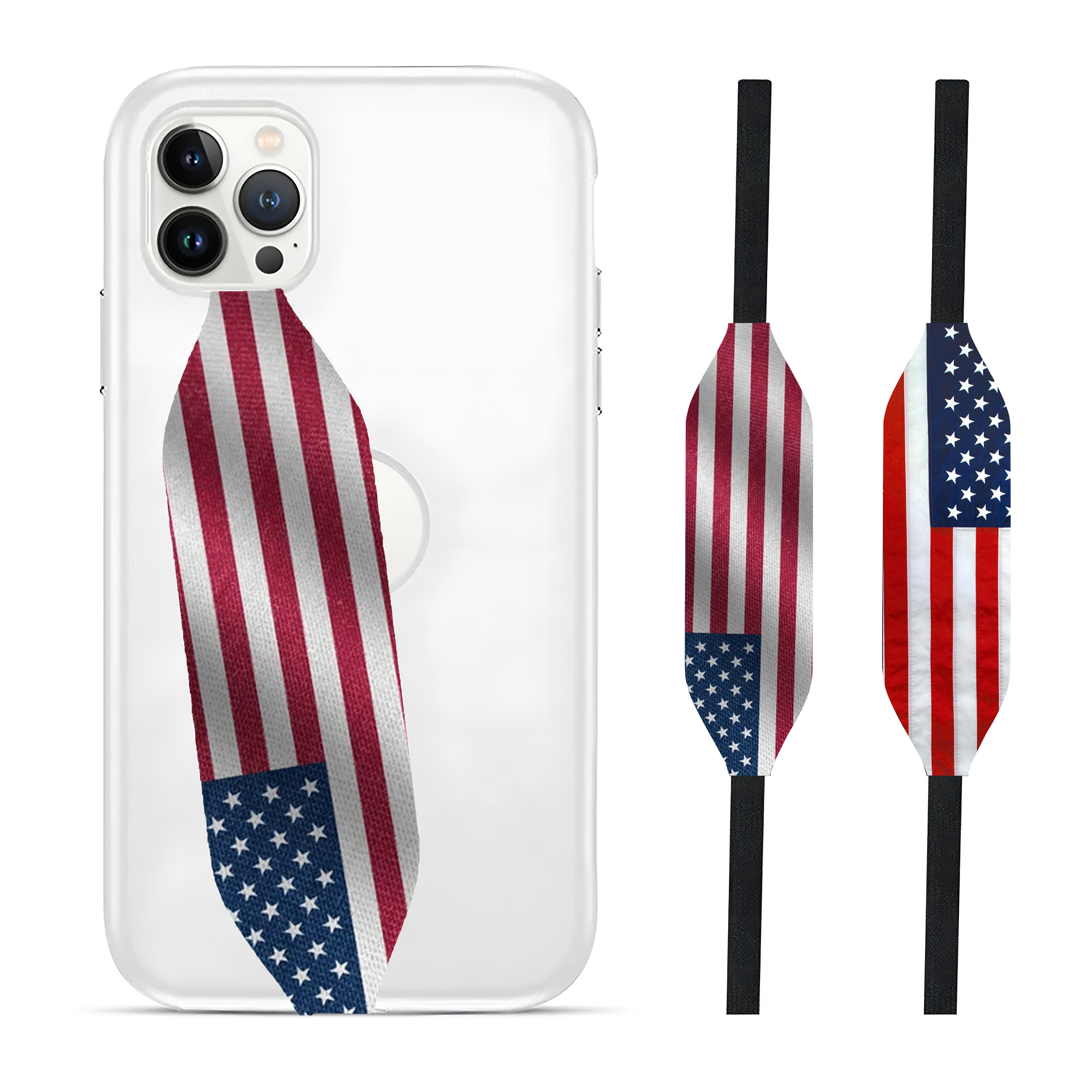 Universal Phone Grip Strap - patriot