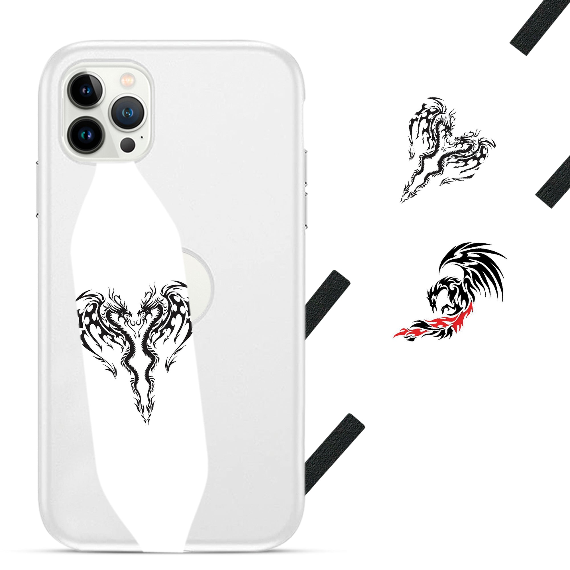 Dragon Heart Cell Phone Strap - Switch Bands