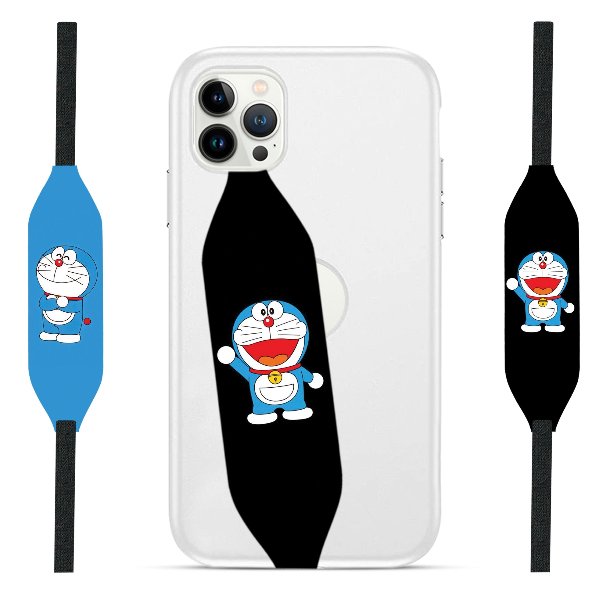 Doraemon Design Phone Case Strap - Fun, Secure & Stylish - Switchbands