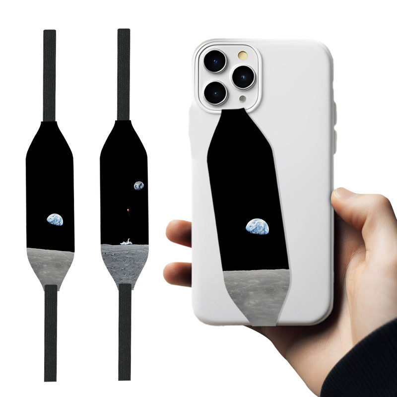 Earth Rise Phone Case Strap - Phone holder