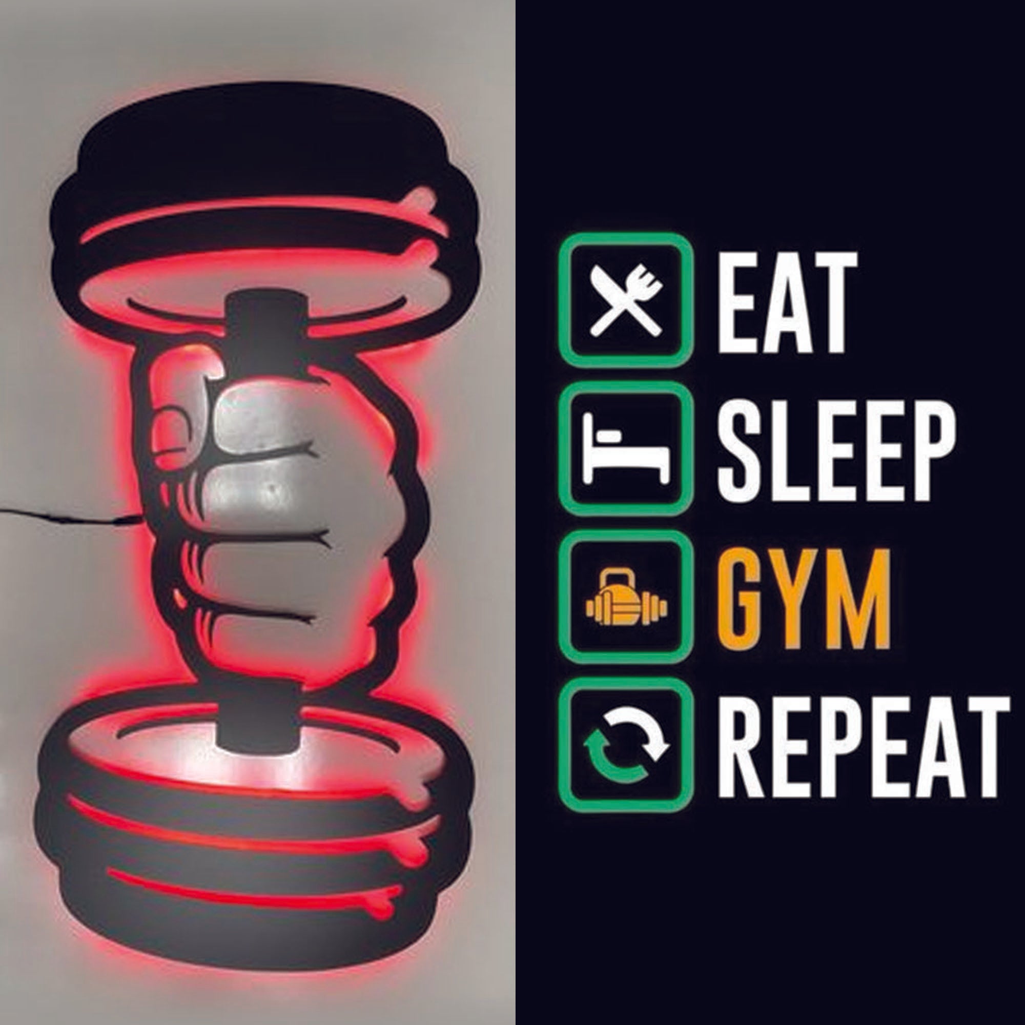 Eat Daily - Sleep Daily - GYM Daily And Repeat Daily