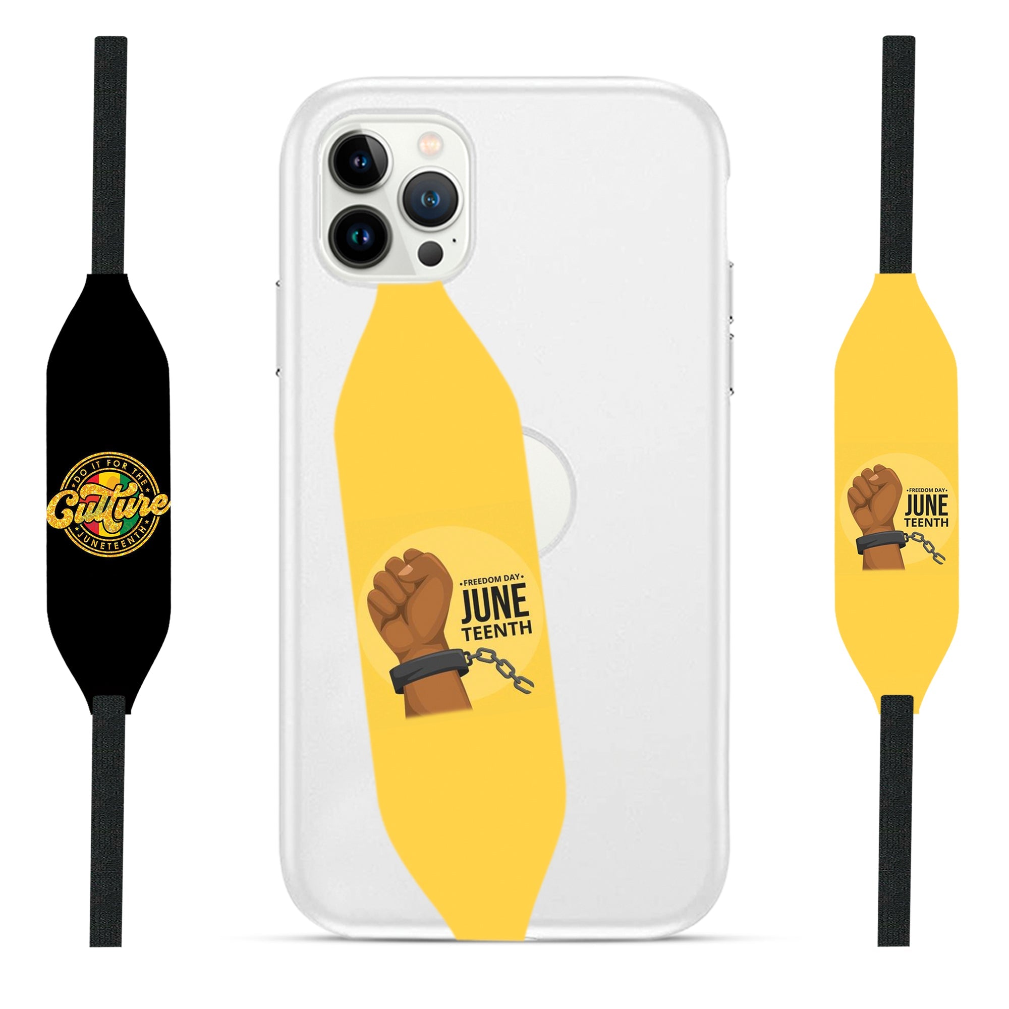Freedom day Juneteenth iPhone Case Strap - Switch Bands