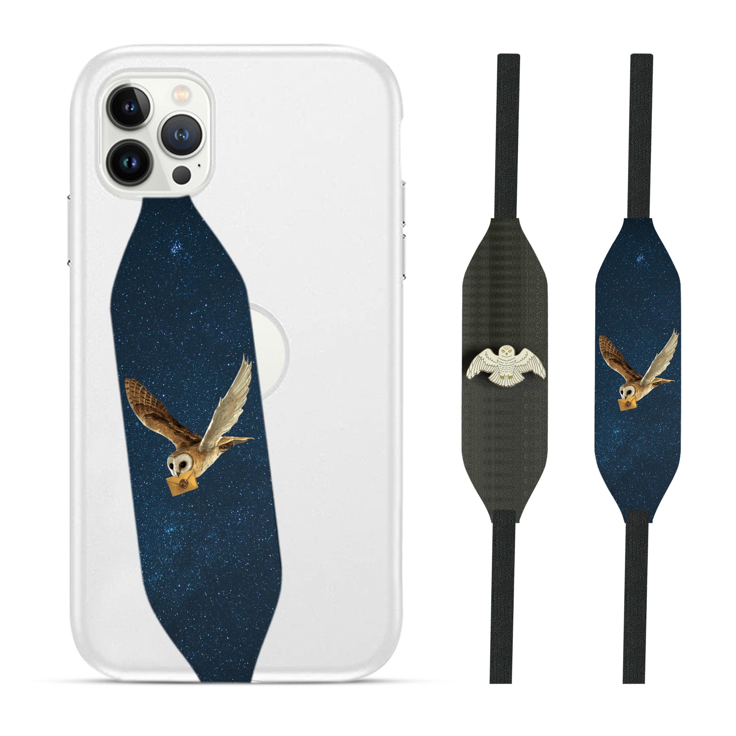 Enamel Hedwig Phone Grips Strap - Switch Bands