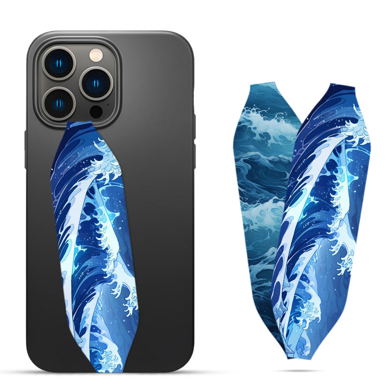 sea Waves Animation Phone Case With Strap - Switch Bands