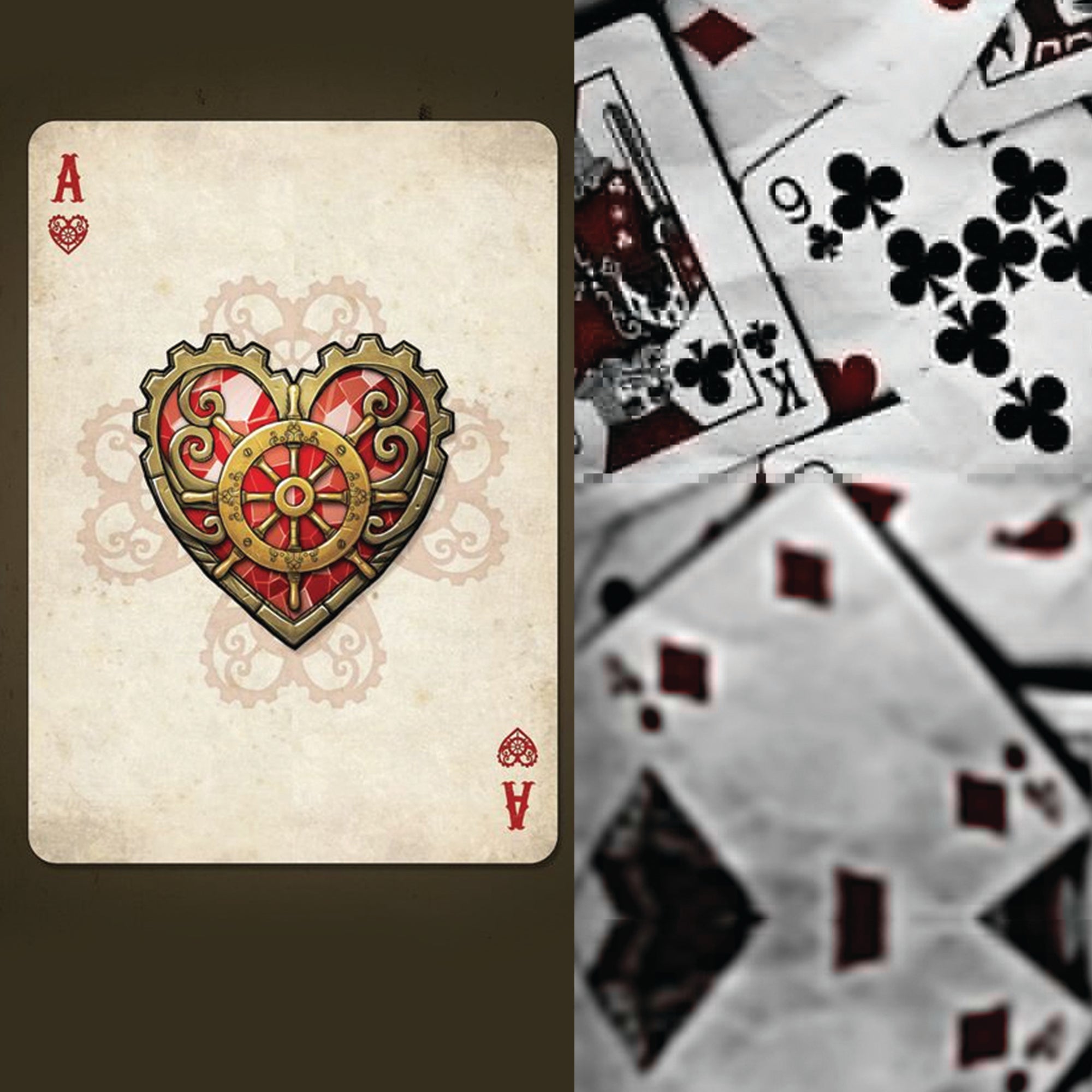 Ace of Spades Cards Phone Case with Strap - Switch Bands