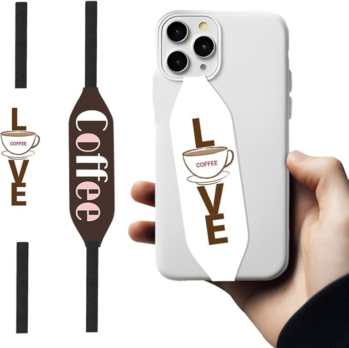 Universal Phone Grip Strap -Happy PUP - Switchbands