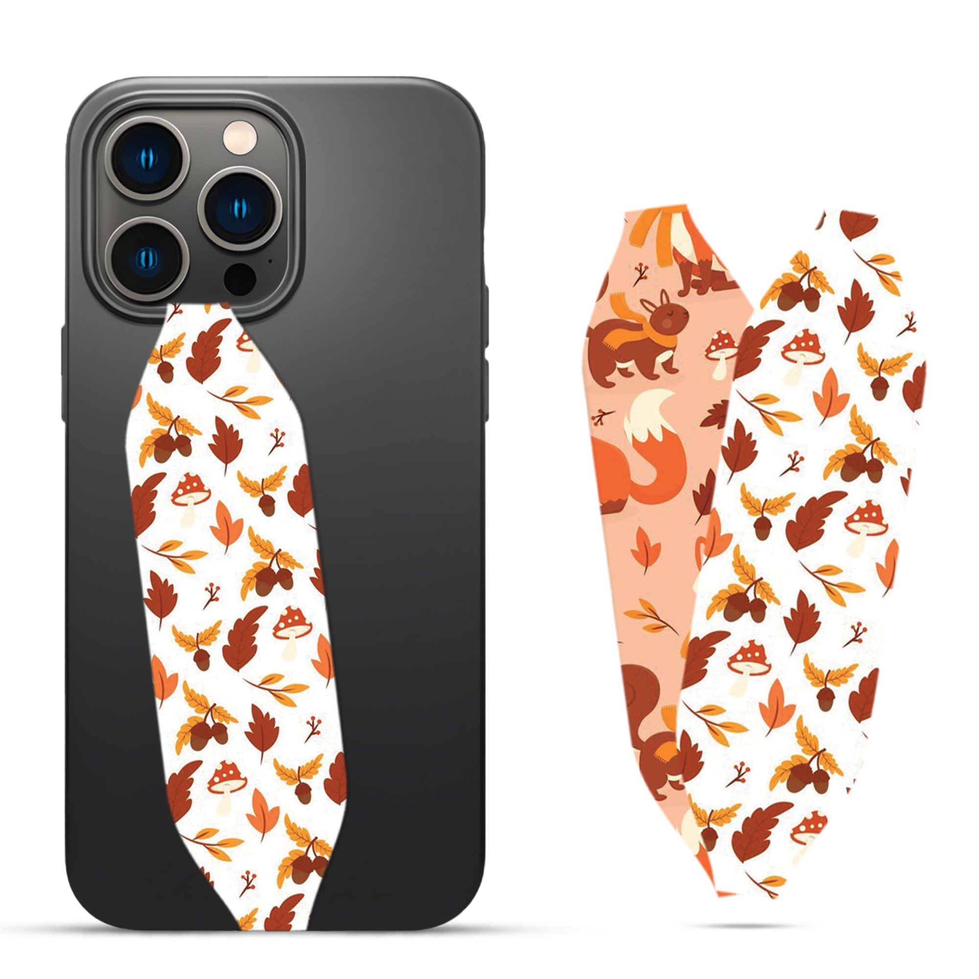 Cartoon Autumn Leaf Fruit Floral  strap loop - Switch Bands