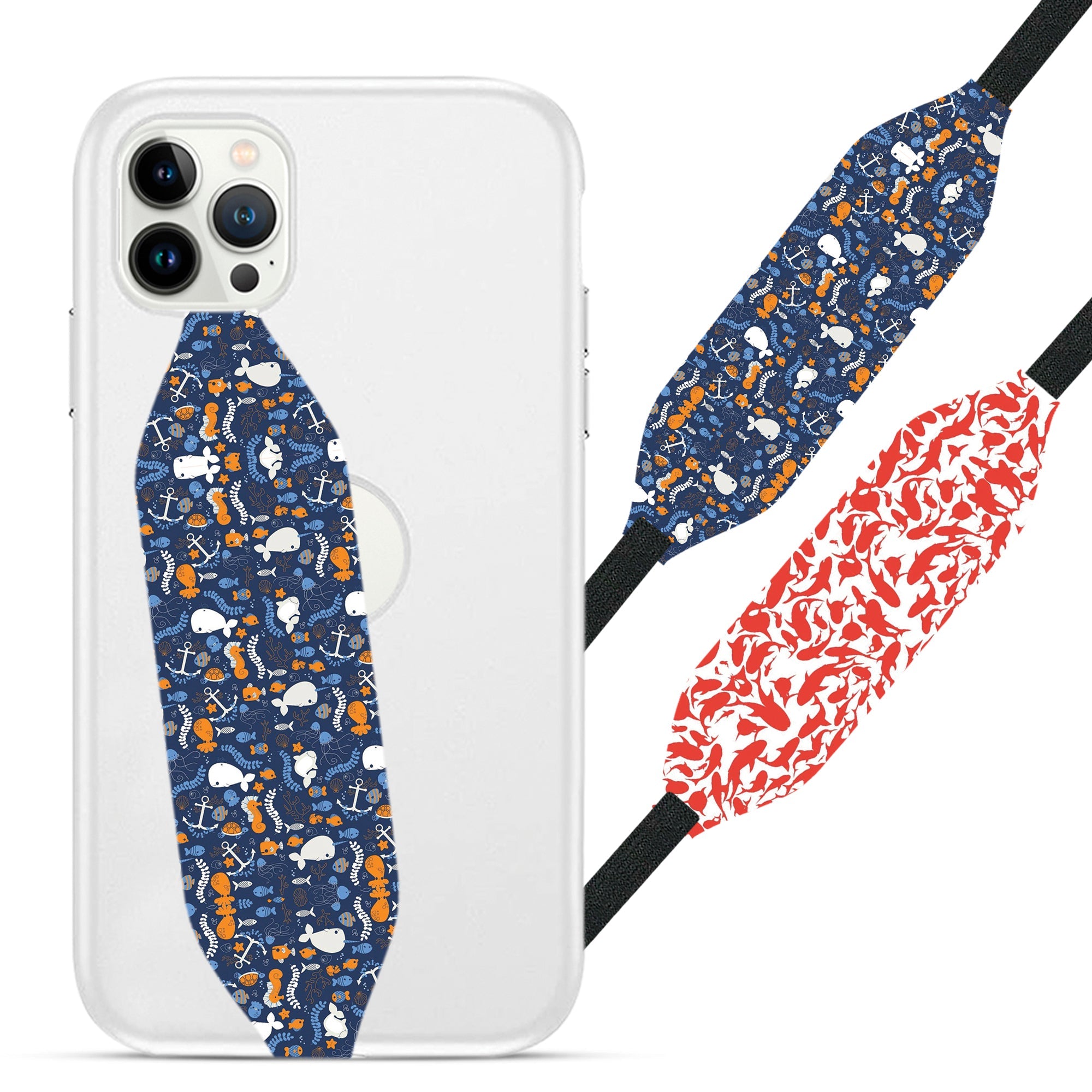 Fun Sea Creatures Strap For Phone - Switch Bands