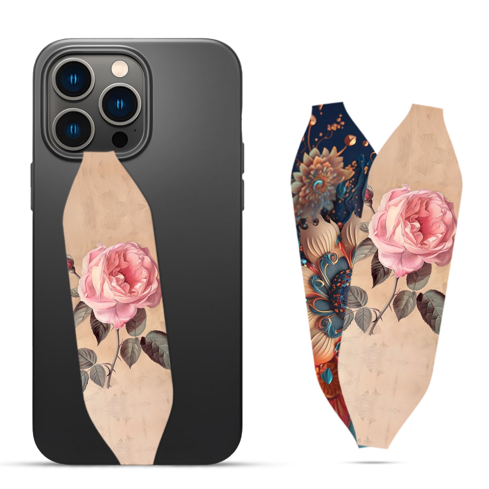 Floral Cascade Phone Grip Strap - Switch Bands