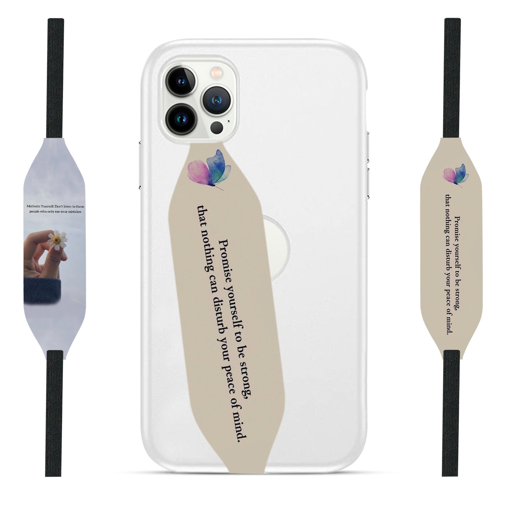 Quotes Cell Phone Strap - Switch Bands