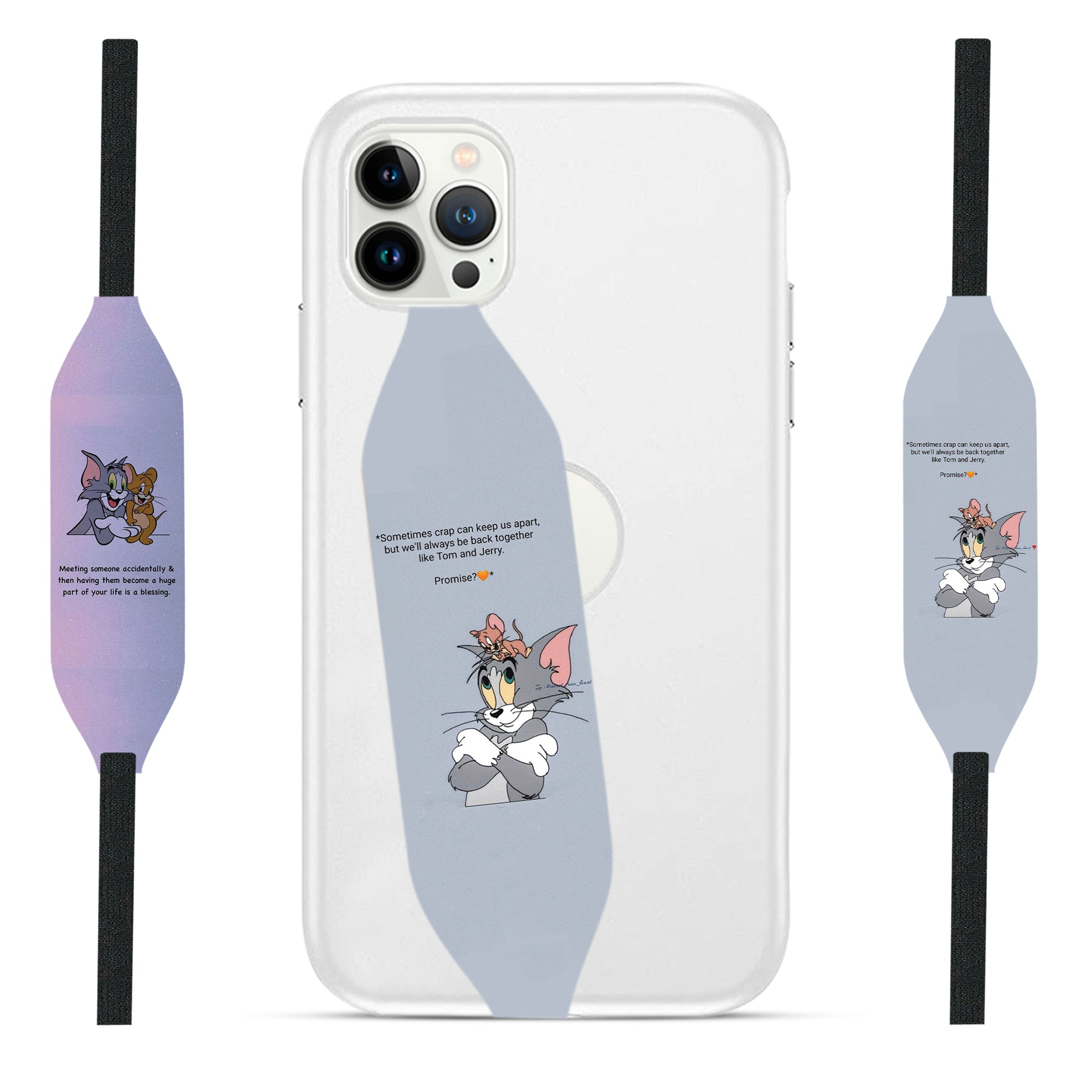 tom and jerry Quotes Cell Phone Strap - Switch Bands