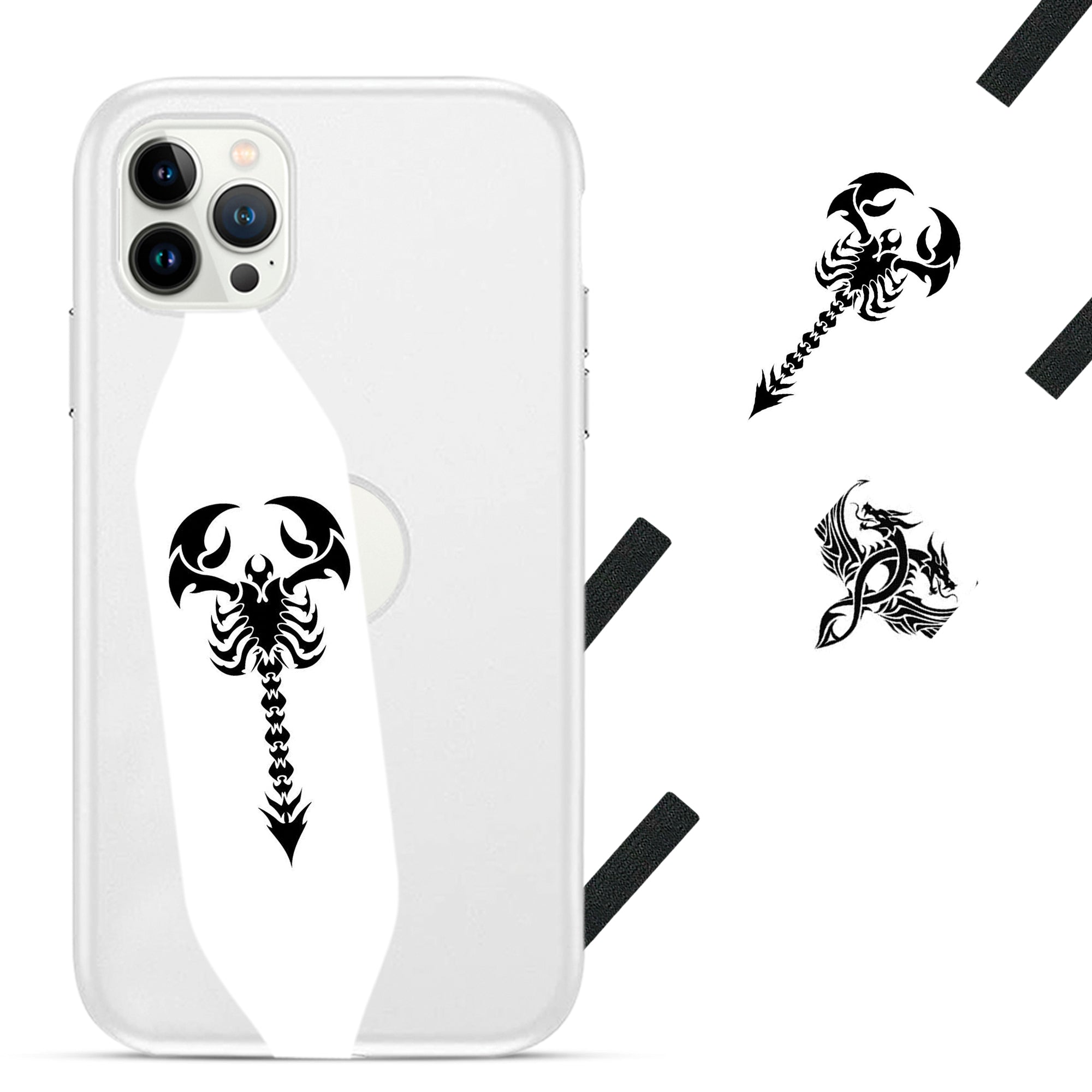 Dragon Heart Tattoo Cell Phone Strap - Switch Bands