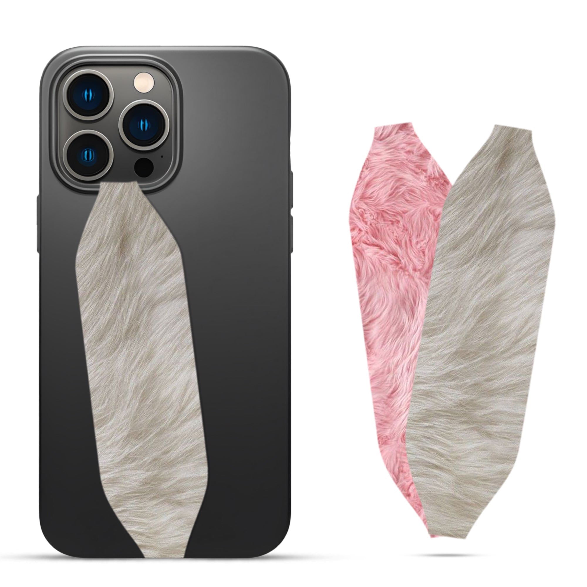 Fur Texture Phone grip strap - Switch Bands