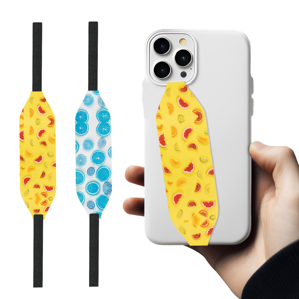 fruit fiesta grip strap with iPhone cases - Switch Bands