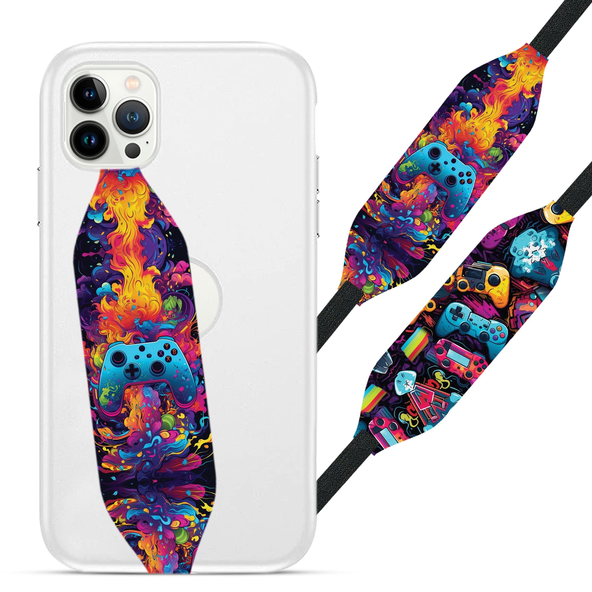 3d gaming Art Strap for Phone - switch Bands