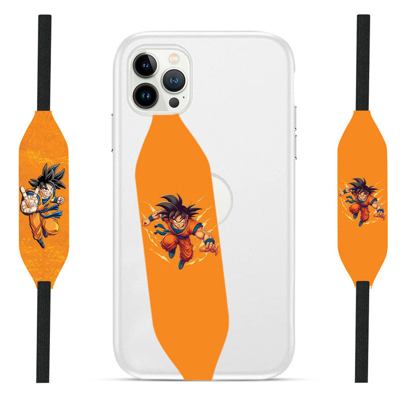 Goko in Action Toon Art Phone Case Strap