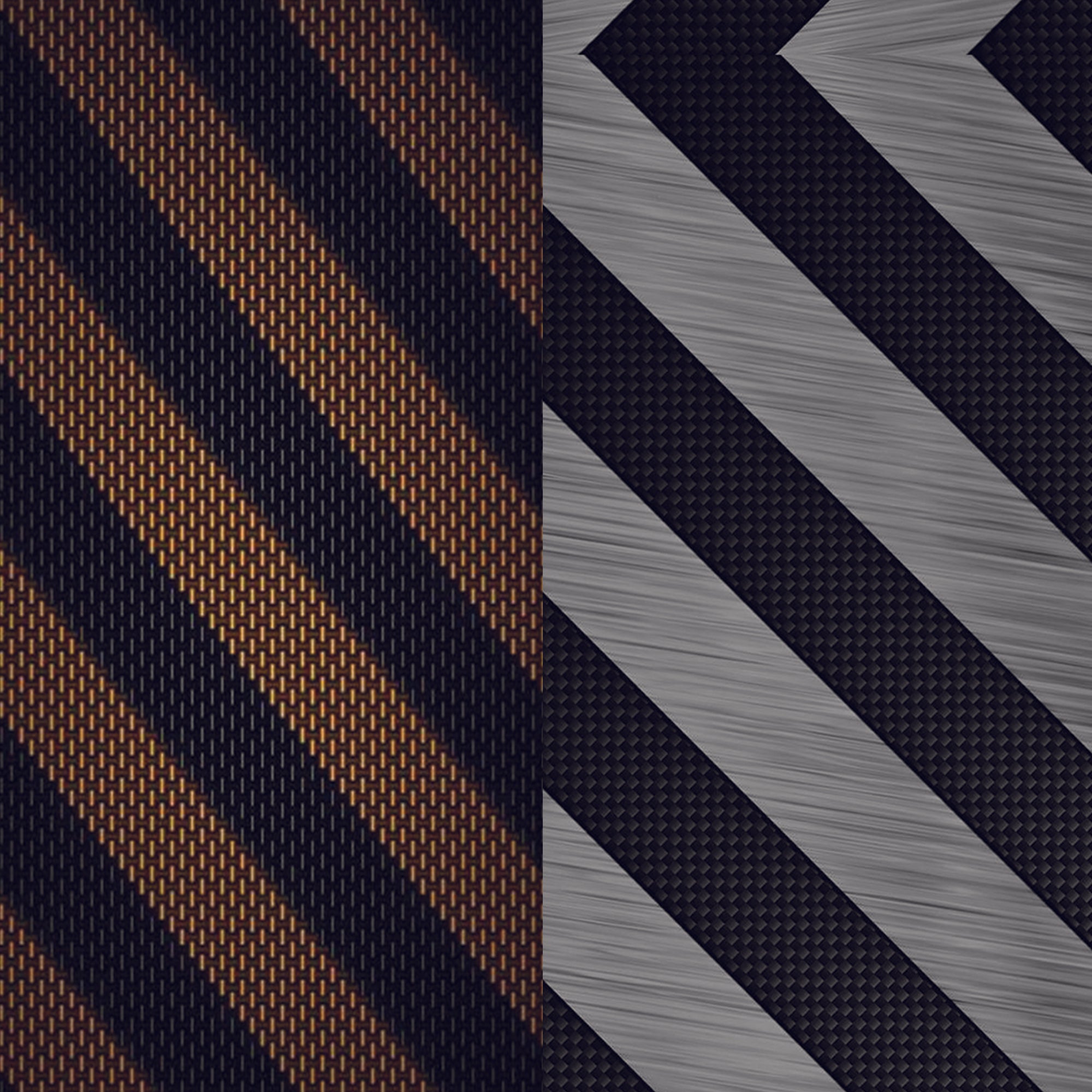 Golden Geometric black Loop For Phone - Switch Bands