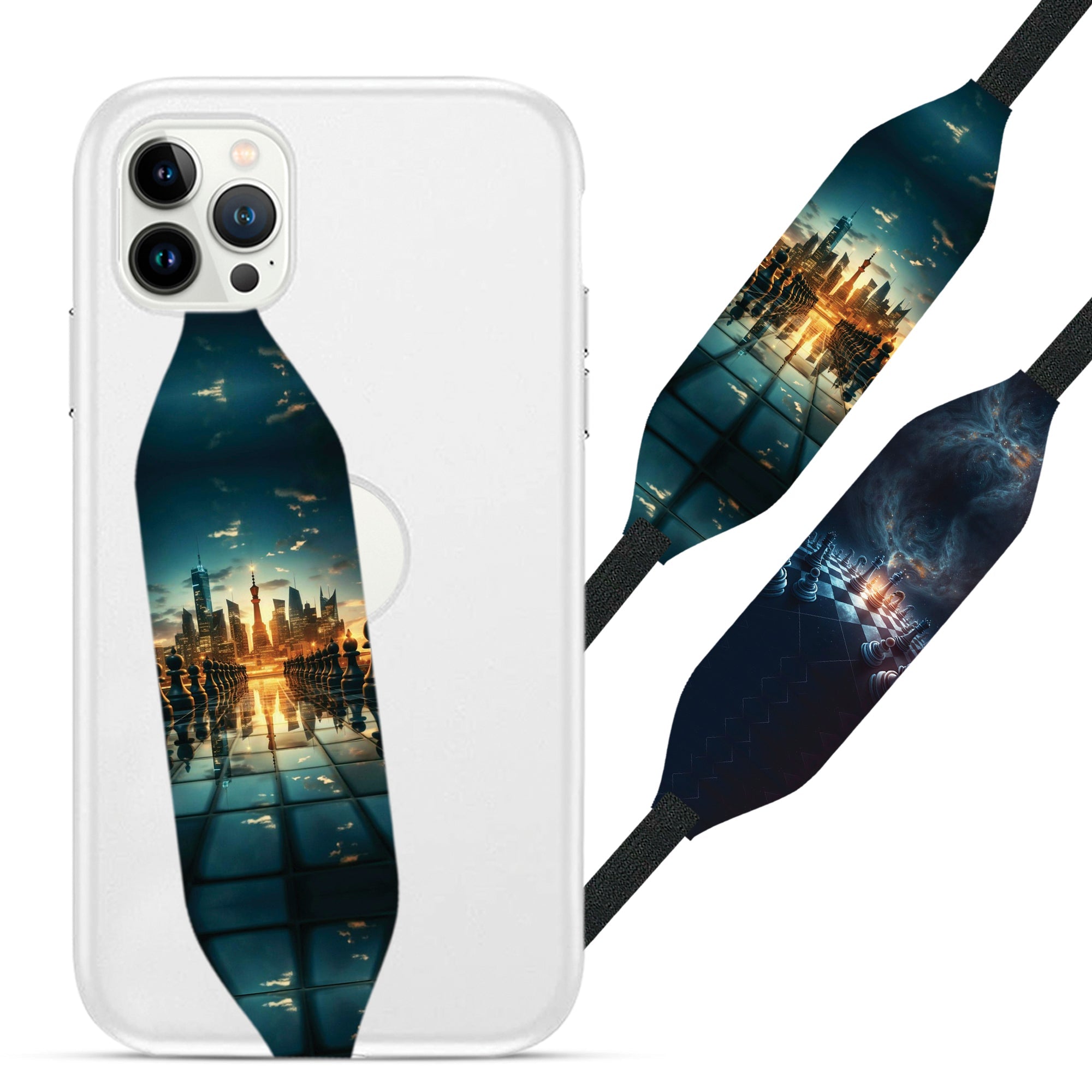 Grand Gambit Chess Phone Grip Strap - Switch Bands