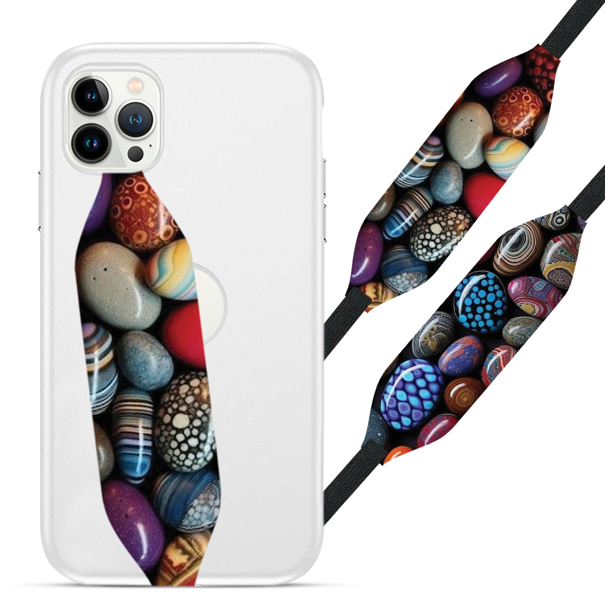 Universal Phone Grip Strap - Stone Pattern - Switchbands