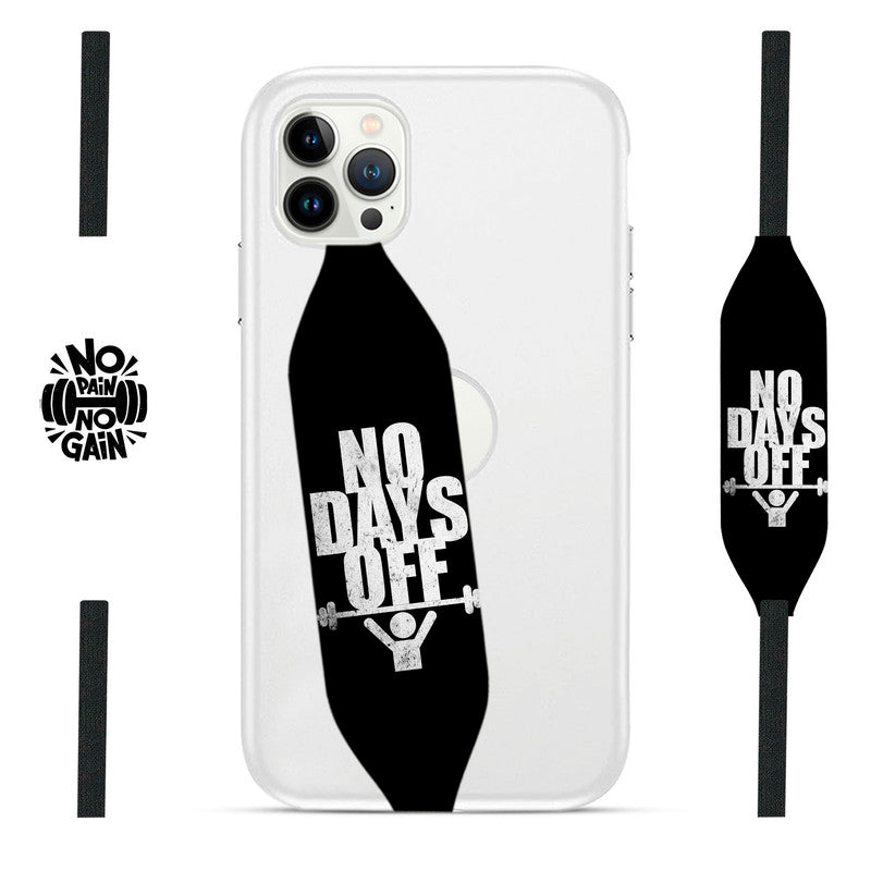 Gym-Fusion-Blueprints - No Days OFF Phone grip Strap